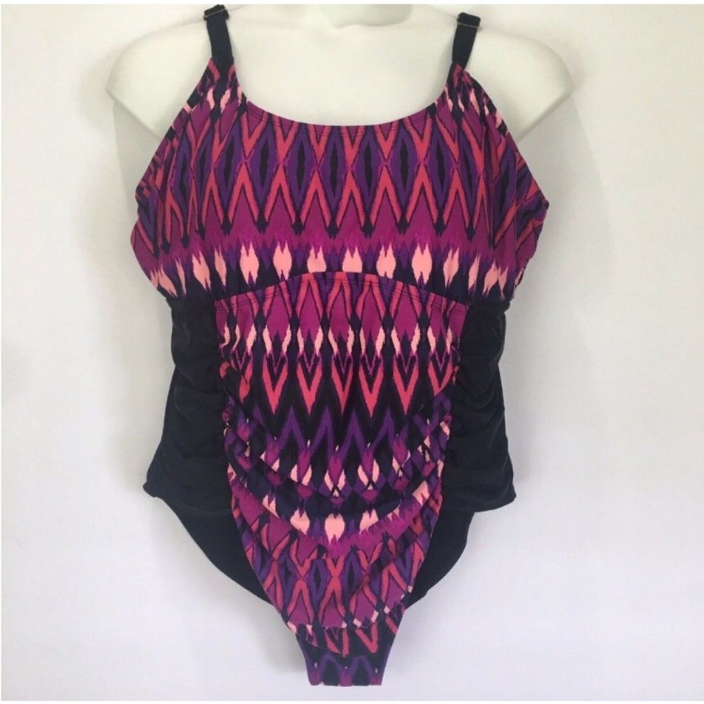 Ava& Viv Plus One Piece Swimsuit